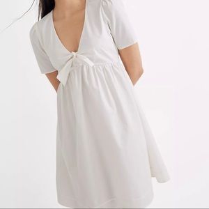 SOLD - Madewell Tie-Front Babydoll Dress